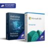 Pack Étudiant Premium | Microsoft 365 Personnel + Antivirus Premium | 1 An