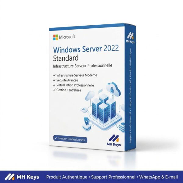 Windows Server 2022 Remote Desktop Services | 50 Device CALs | Licence Officielle à Vie